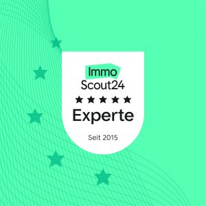 Siegel ImmoScout24-Experte