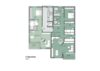 Moderne 4-Zimmer-Erdgeschosswohnung mit eigenem Garten am Mangfall-Kanal! - Grundriss